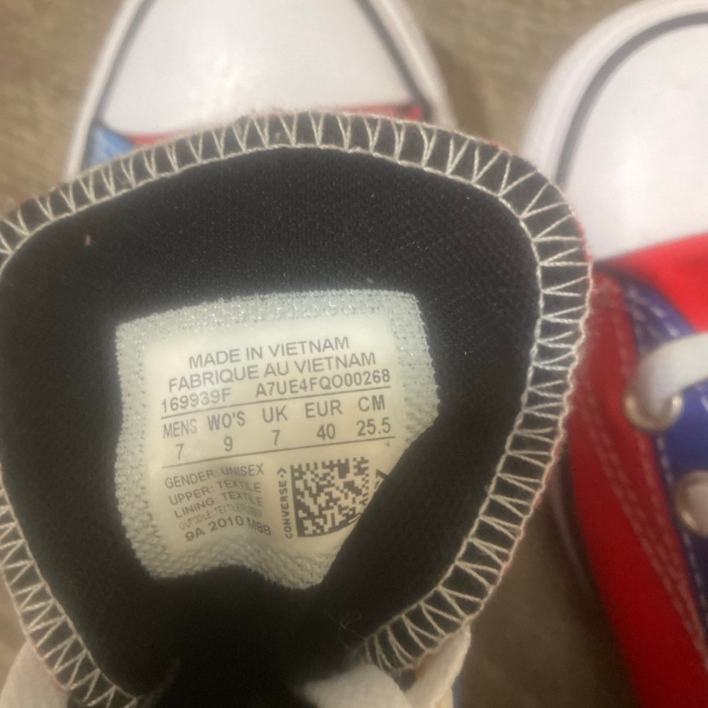 Converse Patchwork High Top Sneakers - image 8